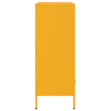 Credenza Giallo Senape 68x39x101,5 cm in Acciaio