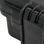 Valigetta da Volo Portatile Nera 30x24,5x12,5 cm in PP