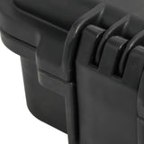 Valigetta da Volo Portatile Nera 30x24,5x12,5 cm in PP