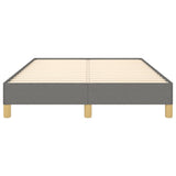Giroletto senza Materasso Grigio Scuro 120x190 cm in Tessuto