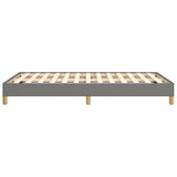 Giroletto senza Materasso Grigio Scuro 120x190 cm in Tessuto