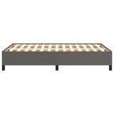 Giroletto senza Materasso Grigio 120x190 cm Similpelle