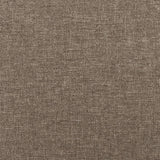 Giroletto a Molle con Materasso Tortora 120x190 cm in Tessuto