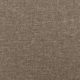 Giroletto a Molle con Materasso Tortora 120x190 cm in Tessuto