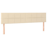 Giroletto a Molle con Materasso Crema 120x190 cm in Tessuto