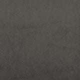 Giroletto a Molle con Materasso Grigio Scuro 120x190 cm Velluto