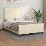 Giroletto senza Materasso Crema 120x190 cm Similpelle
