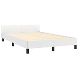 Giroletto senza Materasso Bianco 120x190 cm Similpelle