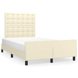 Giroletto senza Materasso Crema 120x190 cm Similpelle