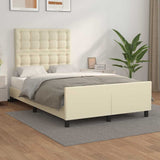 Giroletto senza Materasso Crema 120x190 cm Similpelle