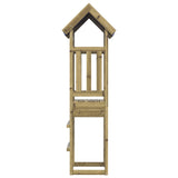 Torre da Gioco 52,5x46,5x208 cm in Legno di Pino Impregnato