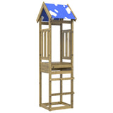 Torre da Gioco 52,5x46,5x208 cm in Legno di Pino Impregnato