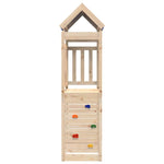 Torre da Gioco con Arrampicata 110,5x52,5x215 cm Massello Pino