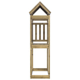 Torre da Gioco 110,5x52,5x215 cm in Legno di Pino Impregnato