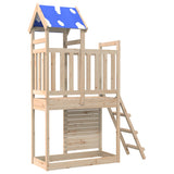 Torre da Gioco con Arrampicata 110,5x52,5x215 cm Massello Pino