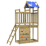 Torre da Gioco con Arrampicata 110,5x52,5x215cm Pino Impregnato