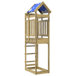 Torre da Gioco 85x52,5x239 cm in Legno di Pino Impregnato