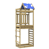 Torre da Gioco con Arrampicata 85x52,5x239 cm Pino Impregnato