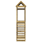 Torre da Gioco con Arrampicata 85x52,5x239 cm Pino Impregnato