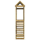 Torre da Gioco con Arrampicata 85x52,5x239 cm Pino Impregnato