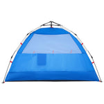 Tenda da Spiaggia 2Persone Azzurro Rilascio Rapido Impermeabile