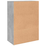 Credenze 2 pz Grigio Cemento 60x31x84 cm in Legno truciolato