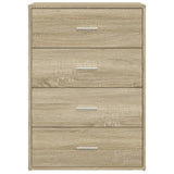 Credenze 2 pz Rovere Sonoma 60x31x84 cm in Legno truciolato