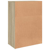 Credenze 2 pz Rovere Sonoma 60x31x84 cm in Legno truciolato
