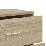 Credenze 2 pz Rovere Sonoma 60x31x84 cm in Legno truciolato