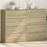 Credenze 2 pz Rovere Sonoma 60x31x84 cm in Legno truciolato
