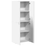Schedario Bianco 60x32x153 cm in Truciolato