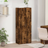 Schedario Rovere Fumo 60x32x153 cm in Truciolato