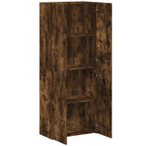 Schedario Rovere Fumo 60x32x153 cm in Truciolato