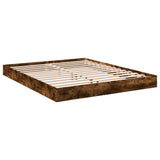 Giroletto senza Materasso Rovere Fumo 160x200 cm in Truciolato