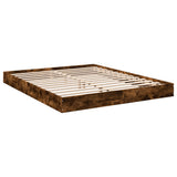 Giroletto senza Materasso Rovere Fumo 160x200 cm in Truciolato