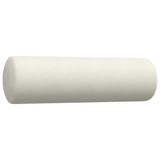 Set di Divani 4 pz con Cuscini e Rinforzi Crema in Velluto