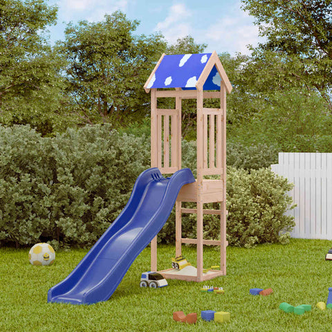 Set da Gioco da Esterno in Legno Massello di Pino