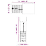 Set da Gioco da Esterno in Legno Massello di Douglas