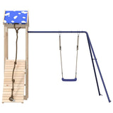 Set da Gioco da Esterno in Legno Massello di Pino