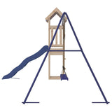 Set da Gioco da Esterno in Legno Massello di Pino