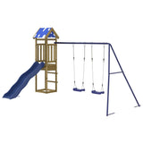 Set da Gioco da Esterno in Legno di Pino Impregnato