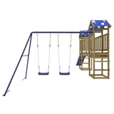 Set da Gioco da Esterno in Legno di Pino Impregnato