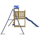 Set da Gioco da Esterno in Legno di Pino Impregnato