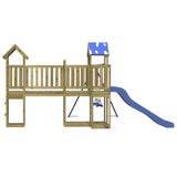 Set da Gioco da Esterno in Legno di Pino Impregnato