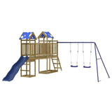 Set da Gioco da Esterno in Legno di Pino Impregnato