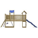 Set da Gioco da Esterno in Legno di Pino Impregnato