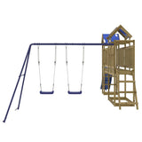 Set da Gioco da Esterno in Legno di Pino Impregnato