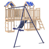 Set da Gioco da Esterno in Legno Massello di Pino