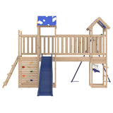 Set da Gioco da Esterno in Legno Massello di Pino