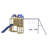 Set da Gioco da Esterno in Legno di Pino Impregnato